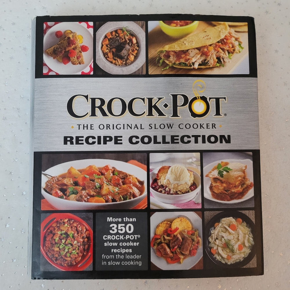 Crock-Pot Recipe Collection Cookbook - Black and Gray